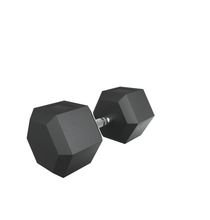 Гантель гексагональная UNIX Fit обрезиненная 50 кг / шт.