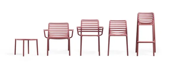 Барный стул Doga Stool марсала