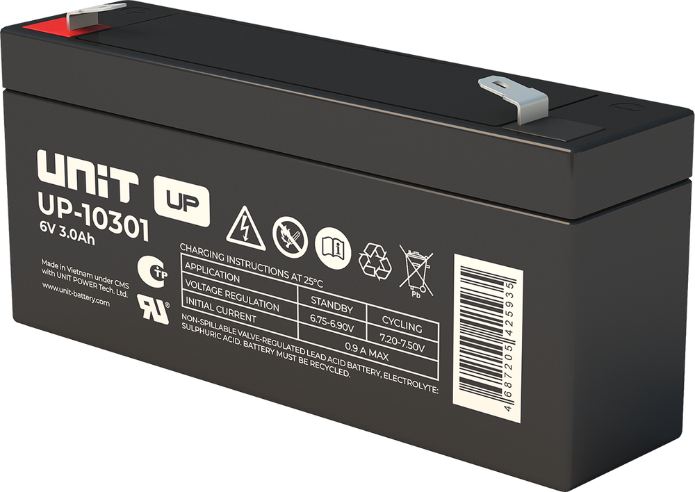 Аккумулятор UNIT UP-10301