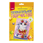 Алмазная мозаика 15*20см неполн.заполн. "Клубничный десерт" (Lori)