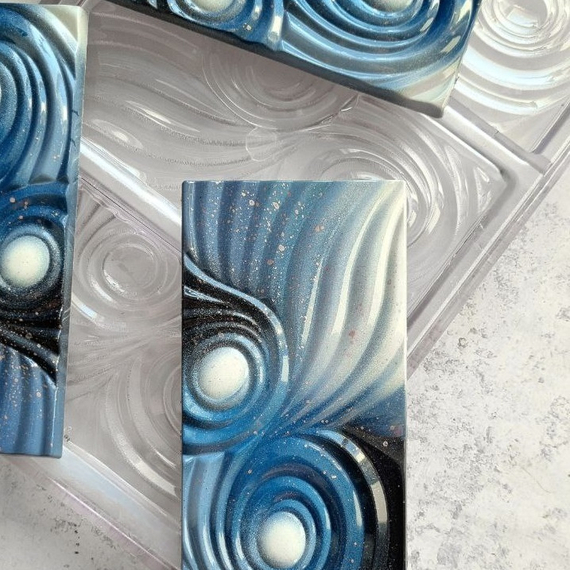 926 | Форма для шоколадных плиток &quot;Изящность&quot; (275*175 мм)