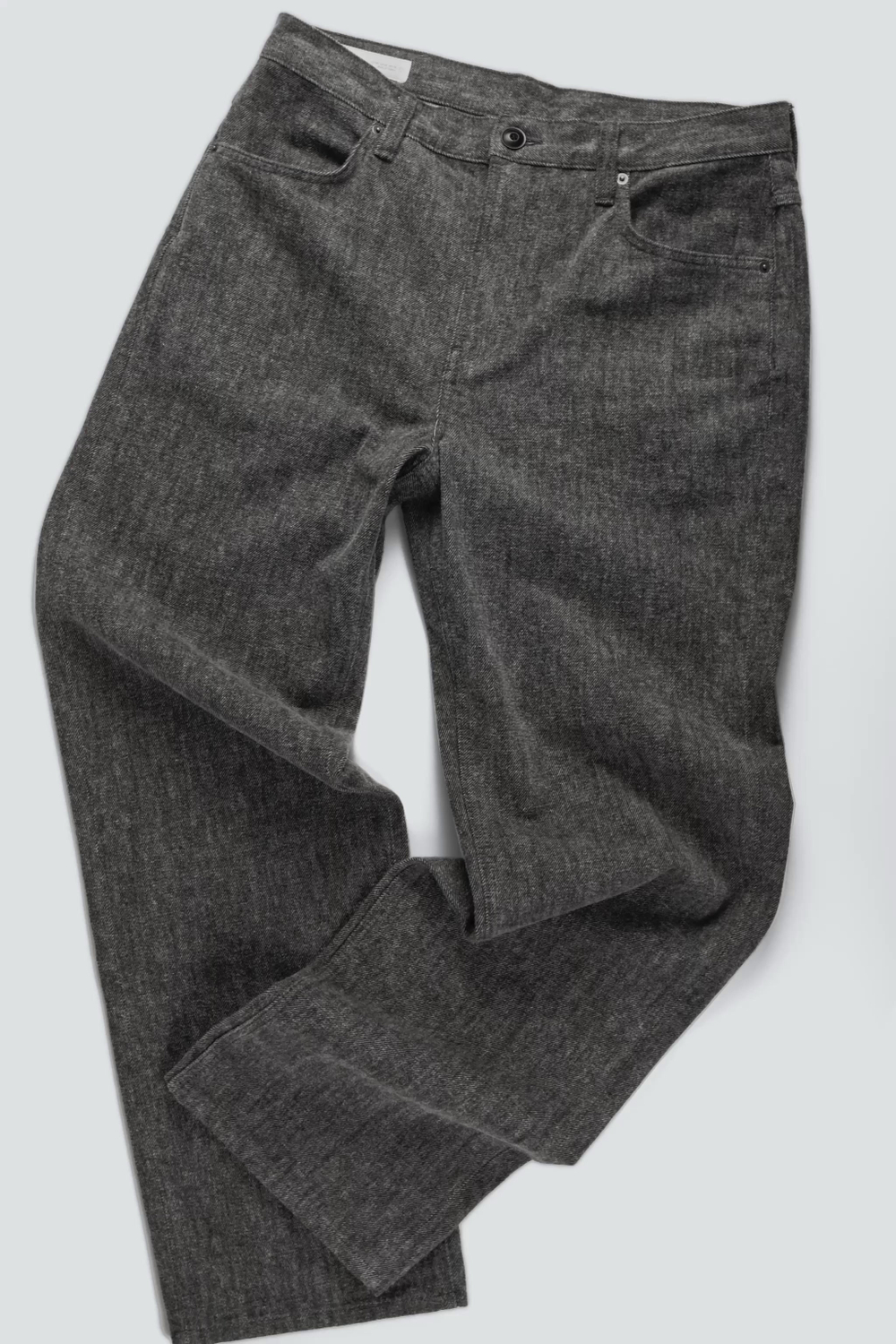 ZARA ДЖИНСЫ ПРЯМОГО КРОЯ ИЗ МЯГКОЙ ТКАНИ, СЕРЫЙ