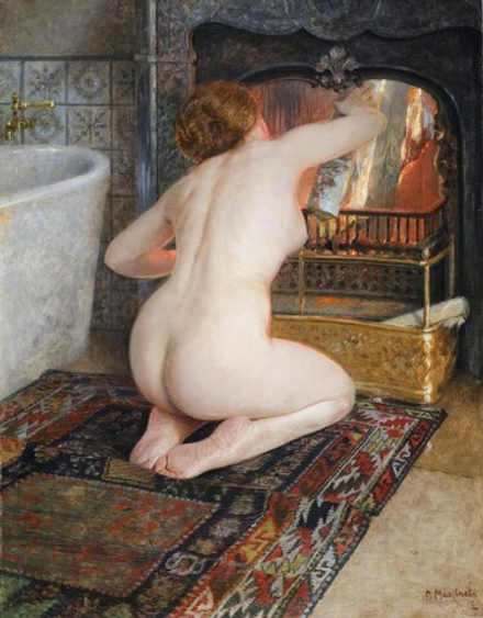 Матвеев Николай Сергеевич (1855-1939) - эротическое искусство русского художника