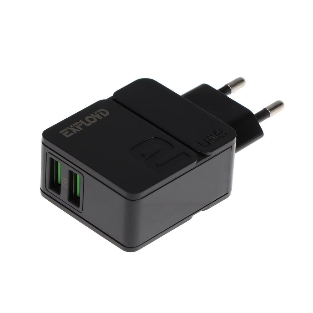 Зарядное устройство USB Exployd Easy EX-Z-1430 (2USB/2,4А)