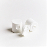 Крышка флип топ белая горло 18/410