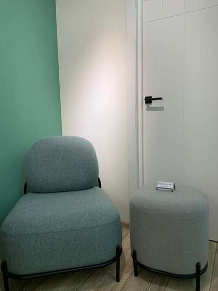 Кресло Midnight серо-зеленое