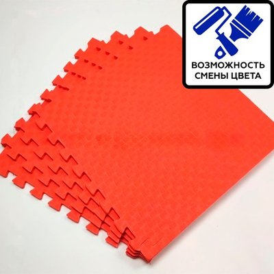 Мягкий пол "Соломка" 500x500x14 мм 30-40 шор