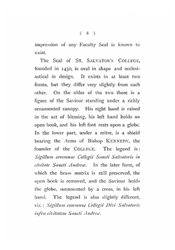 The heraldry of St. Andrews University | James Maitland Anderson