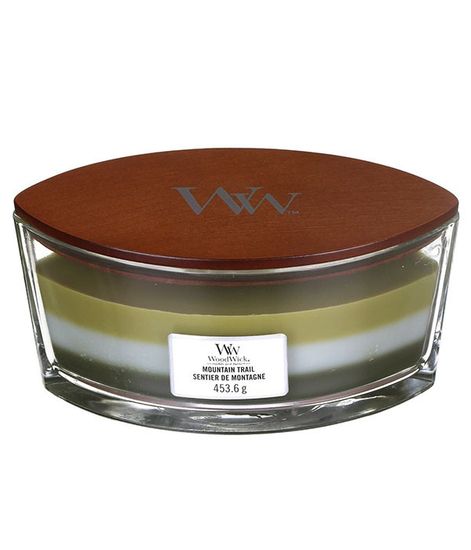 Горная тропа, ароматическая свеча эллипс, WoodWick