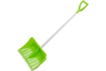 Лопата для уборки снега, полипропилен, 535х375х1400, стальной черенок, BASE Palisad 61493