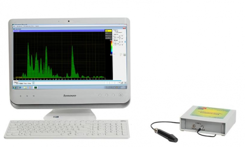 КОМПЛЕКСМЕД. Эхосинускоп.Сканер ультразвуковой для носовых пазух.Исполнение 4.3 с моноблоком