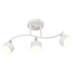 Светильник настенно-потолочный спот Rivoli   7080-703 3хGX53 15 Вт поворотный