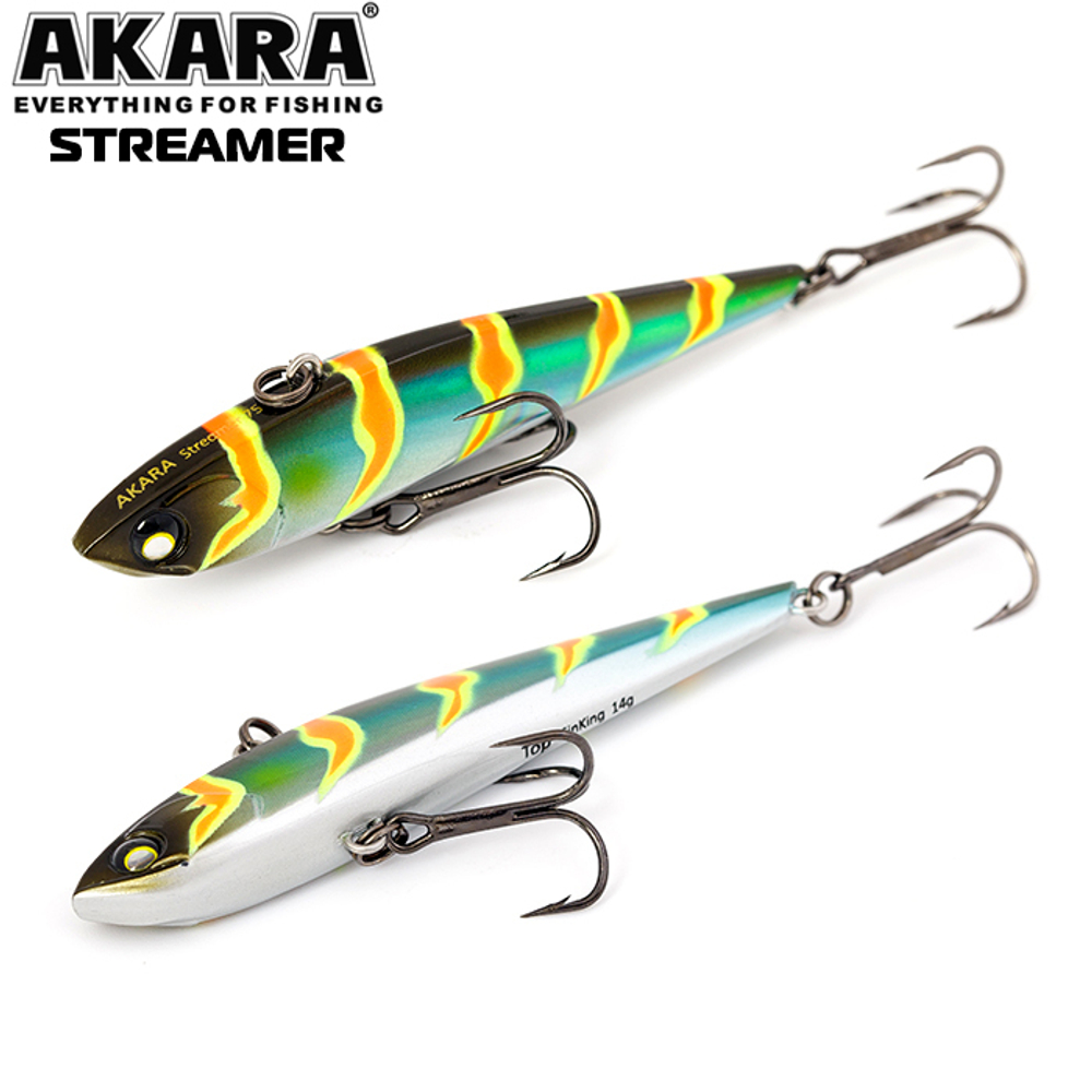 Воблер Akara раттлин Streamer 90 мм 19 гр. (5/8 oz 3,5 in) A106
