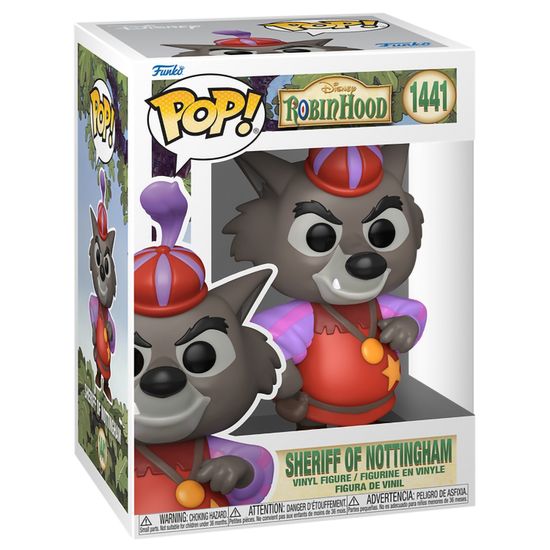 Фигурка Funko POP! Disney Robin Hood Sheriff of Nottingham (1441) 75915 / Фигурка Фанко ПОП! по мотивам мультфильма "Робин Гуд", Шериф Ноттингема