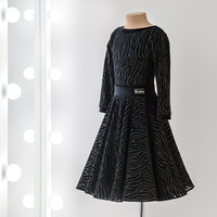 Gloria 3-01-02-C | Платье для спортивных бальных танцев | Vasileva Dance