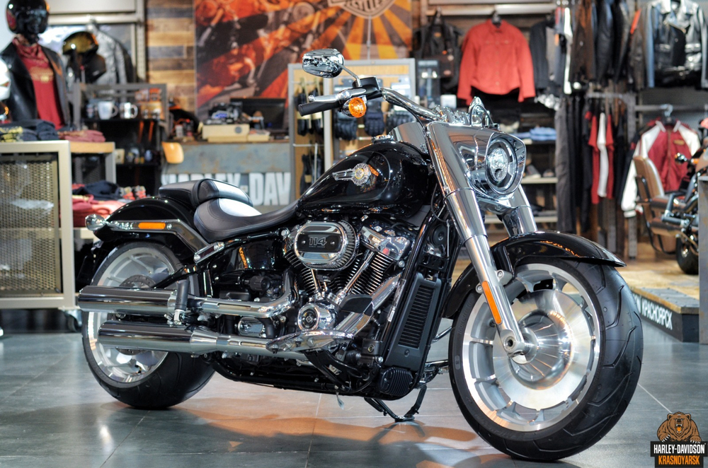 Harley-Davidson Fat Boy 114 Vivid Black с НДС