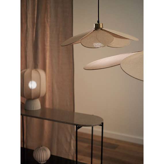 Светильник подвесной kamille, D46 см, бежевый