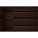 Сайдинг Grand Line Premium Acryl Double-брус темный дуб 3000 мм