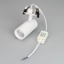 Светильник LGD-LUMOS-R55-9W Day4000 (WH, 25 deg, 230V) (Arlight, IP20 Металл, 3 года) 034145