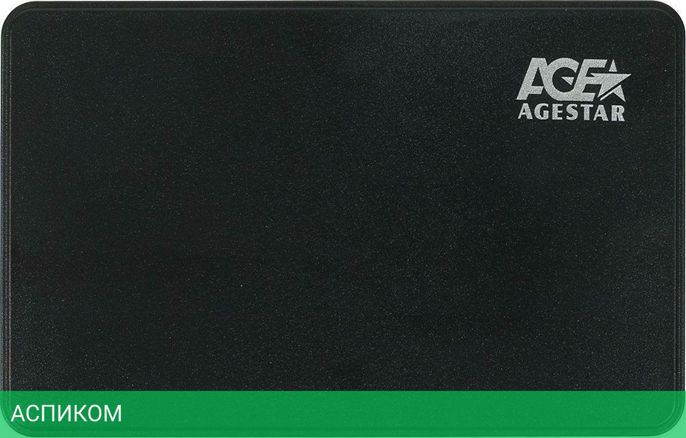 Бокс для накопителя AgeStar 3UB2P2 черный
