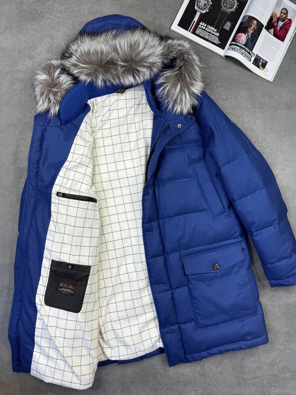 Кашемировый пуховик Loro Piana