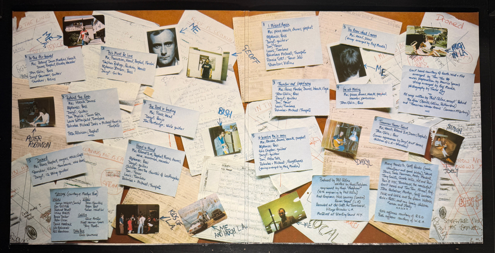 Phil Collins - Face Value (Скандинавия 1988г.)