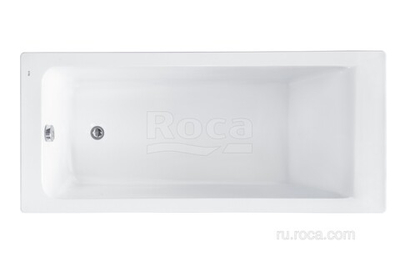 Акриловая ванна Roca Easy 180x80 прямоугольная белая 248618000