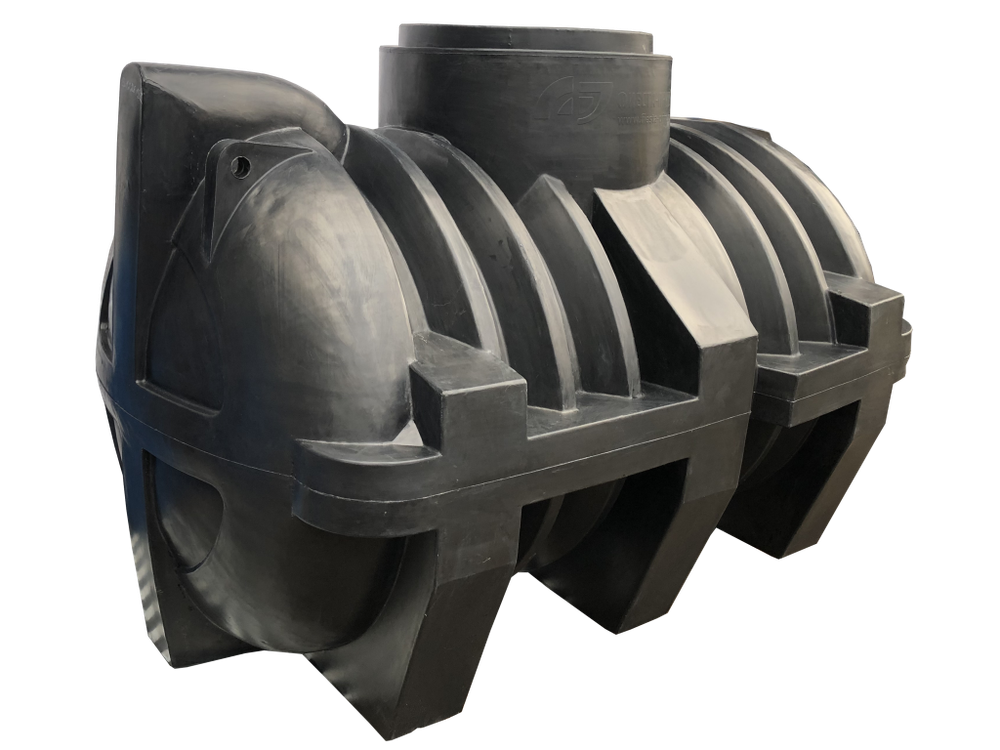 Емкость "ЖУК" Хромов 2500 л. горизонтальный (2380x1530x1520см;) - арт.560941