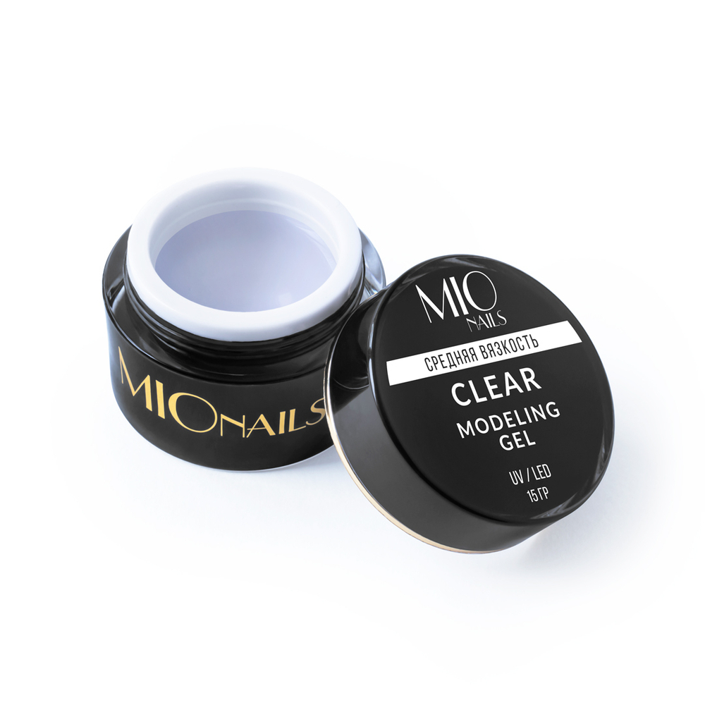 Гель MIO NAILS (не холодный) Средняя вязкость. Прозрачный, 15 гр