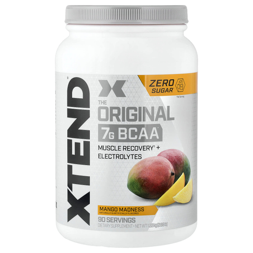 XTEND, 7G BCAA, со вкусом манго, 1,22 кг (2,68 фунта)