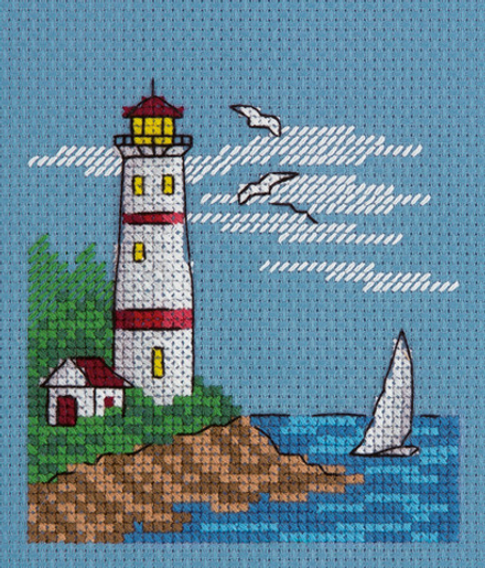 "Klart" набор для вышивания 8-244 "Белеет парус"