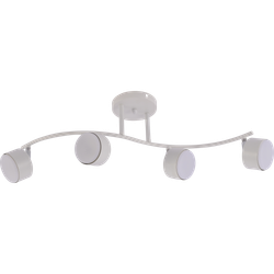 Светильник настенно-потолочный спот Rivoli Batty 7080-704 4хGX53 15 Вт поворотный | Споты-Подсветки