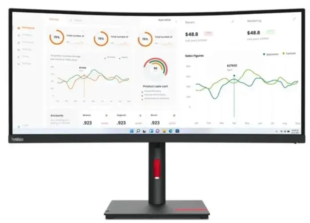 Монитор  Lenovo  ThinkVision T34w-30