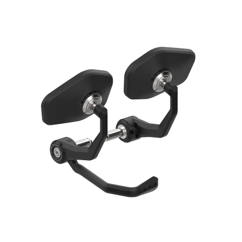 PRN015536-MNBP EVOTECH PERFORMANCE BAR-END MIRRORS W/ BRAKE LEVER PROTECTION (SF V4)