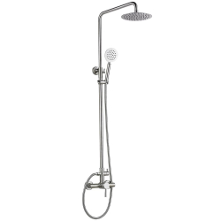 Душевая система для ванны, Solone, с картриджем, нерж, EZA16-A090