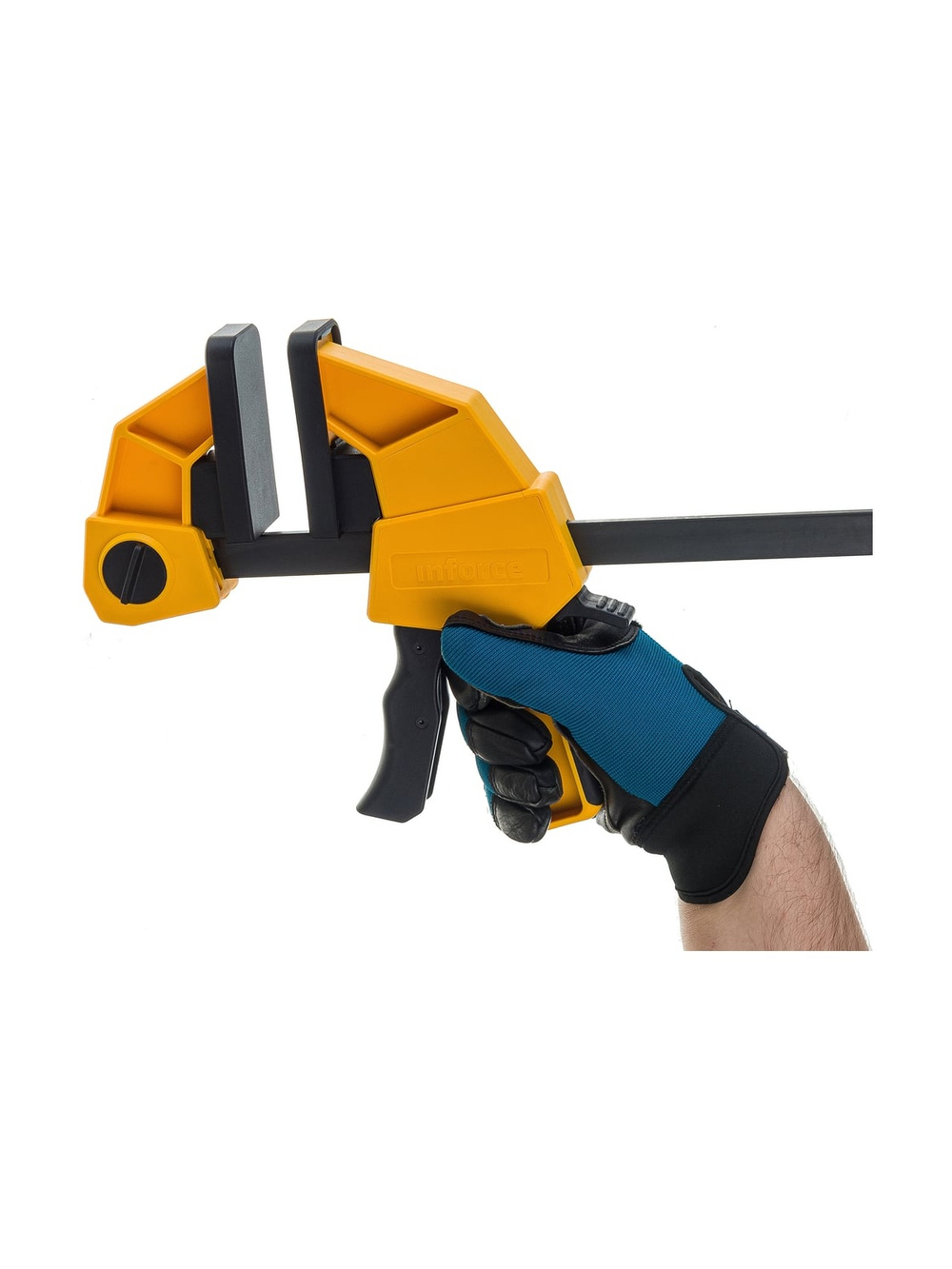 Быстрозажимная струбцина 90х300 мм Inforce 06-03-22