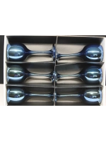 Фужеры для вина , шампанского 6 штук Лазурит