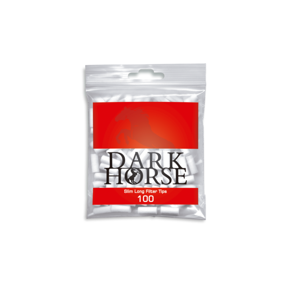 Фильтры для сигарет "Dark Horse" Slim Long 6mm 100шт
