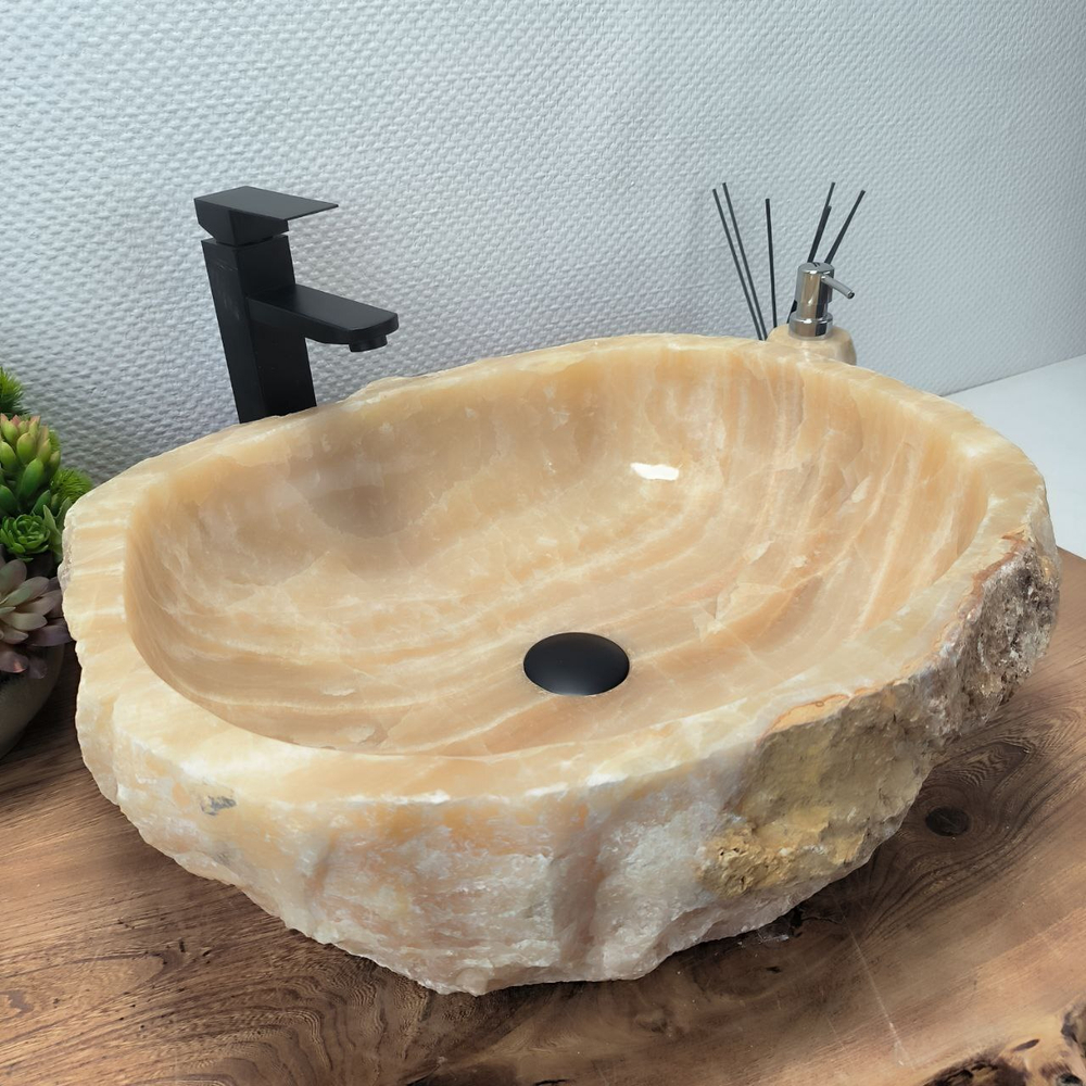 Раковина из оникса Erozy Yellow EO-62622 53*49*16 0100