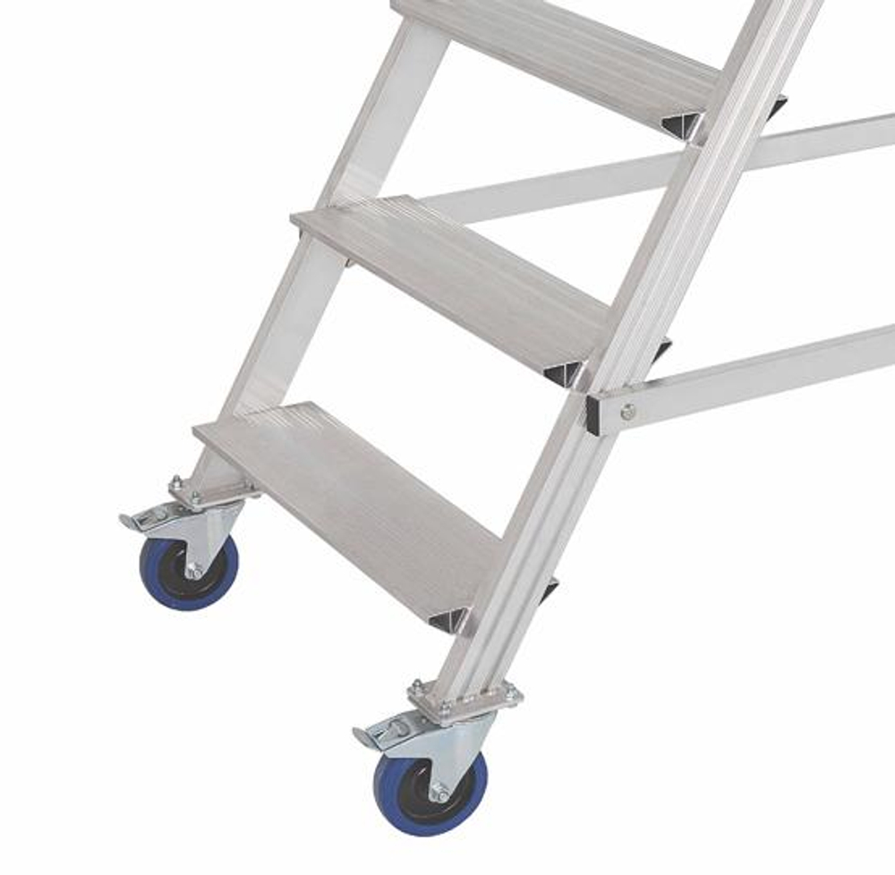 Вышка - стремянка разборная на колесах (150кг+150кг) MEGAL ВС2-2.5