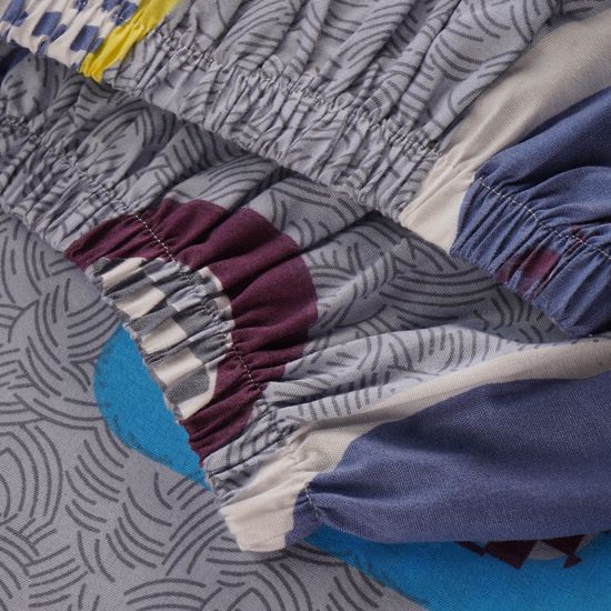 Простыня на резинке Арайша, 140x200х30, полисатин DOMTEKC