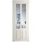 Межкомнатная дверь эмаль Profil Doors 2.8.2PD перламутр белый стекло прозрачное