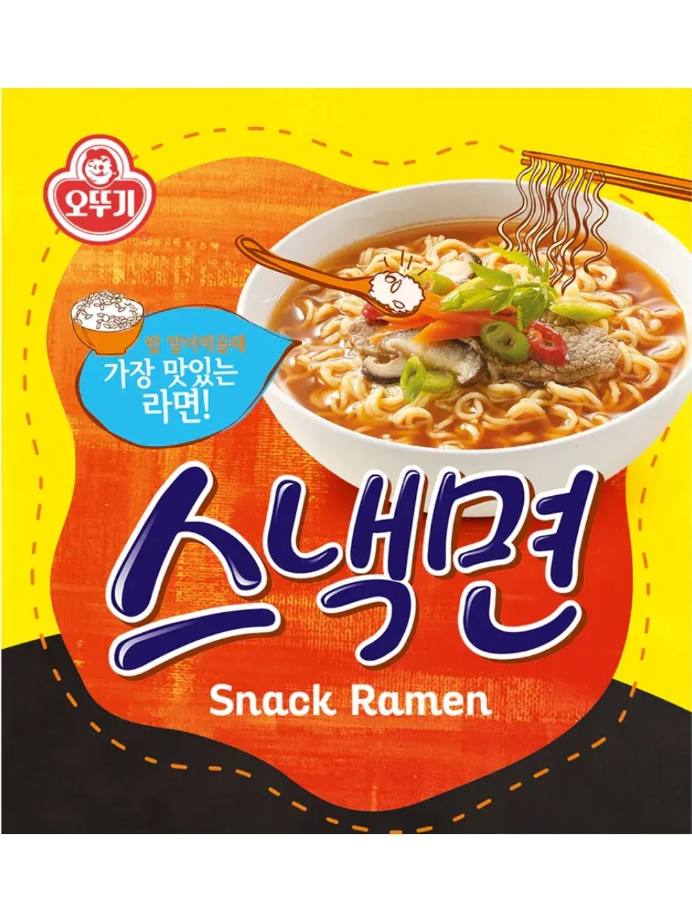 Лапша Snack Ramen Оттоги со вкусом говядины 108 г * 3 шт