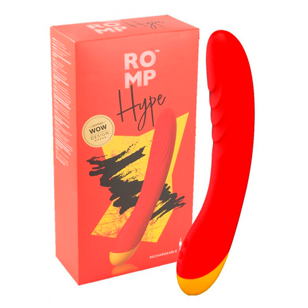 Вибратор 21см для точки G Romp Hype G-spot Vibrator RPVBSGX
