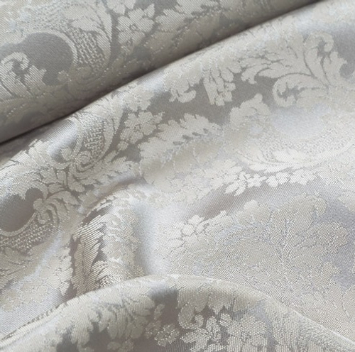 Мебельная ткань TALU com 16 из серого жаккарда с рисунком 1,4 м