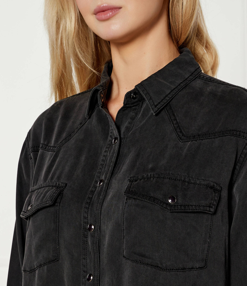 Рубашка One Teaspoon - черный(26559)