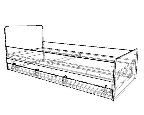 Кровать ГРАНД-ЛАВОРО-1