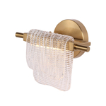 Светильник светодиодный, золотистый, прозрачный, LED, 6