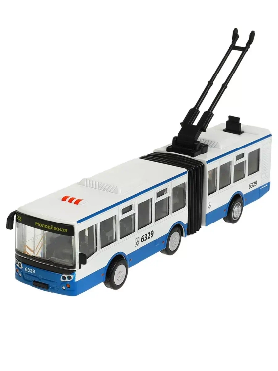 Игрушечный транспорт Городской троллейбус