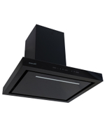 Вытяжка кухонная MACBI Bomond-T60G (BLACK) черный, D150мм, 1200м3/ч, подвесная, мотор 230Ватт, стекло 60 см, сенсорное управление + управление жестами